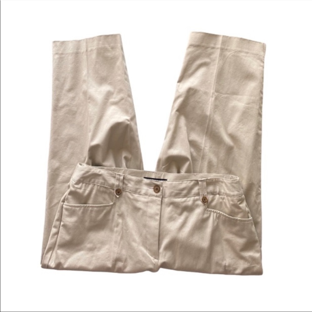 COUNTERPARTS TAN CAPRI SIZE 16 - tags- short pants, Capri, casual pants, leisure